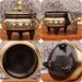 Brass Blooming Three-Legged Indoor Desktop Aromatherapy Lotus Xuan Character Incense Burner Craft Copper Ornament_maomaolike.com