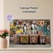 Street Graffiti Punk Painting Poster, Vibrant Vintage Punk Rock Sticker-covered Brick Wall Art Poster, Eye-catching Urban Street Decor Ideal For_maomaolike.com