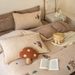 Fleece-Lined Thickened Autumn Winter Warm Milk Velvet Four-Piece Set Double-Sided Coral Fleece Duvet Cover Cute Cartoon Puppy Anti_maomaolike.com