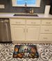 Cavalier Spaniel Spooky Halloween Memory Foam Kitchen Mat Machine Washable Anti-Fatigue Mat Cushion Comfort Bath Mat Or Kitchen Rug_maomaolike.com