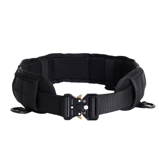 HOT Men's Outdoor Hunting Tactical Multi-Function Buckle Nylon High Quality Outdoors Sport Canvas Belt Neutral Girdle_maomaolike.com