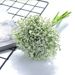 Popular Cross-border Artificial Plastic Bouquet, Foam Breath, Wedding Bridal Bouquet Baby's Breath_maomaolike.com