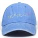 Unisex Washed cotton mama embroidered baseball cap Cotton duck hat Dad hat Hip Hop hat_maomaolike.com