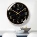 Yipula 6278 Wall Living Room Simple Marble Texture Nordic Fashion Home Quartz Clock_maomaolike.com
