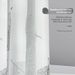 Bathroom Mildew-Proof Thickened Partition Shower Set No-Drill Waterproof Curtain_maomaolike.com