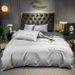 Bedding Solid Color Quilt Cover Simple Embroidery Quilt Cover_maomaolike.com