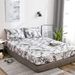 Marble Printed Bed Sheet Simmons Protective Cover Mattress Cover_maomaolike.com