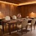 Long Kitchen Table For 6-8 People Rectangular Dining Table_maomaolike.com