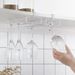 Wine Glass Rack, Upside-down Hanging Wine Glass, No Drilling Required, Suitable For Home Use, Living Room Wine Cabinet Storage._maomaolike.com