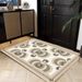 Living Room Rug,Large Rug,Oversized, Gold Leaves Design,Bedroom Rug,Soft And Thick, Machine Washable, Thickened Rug, Bedside Rug,Decorative Indoor Rug_maomaolike.com
