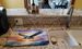 Pelican Fyling At Sunrise Dish Drying Mat Absorbent Dish Drying Mat Pad For Kitchen Counter Dish Drainer Mat For Countertop, 14 X 21", Multicolor_maomaolike.com
