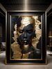 Decorative Artwork, Modern Style, Evocative Black Beauty, Home Decor Painting, Living Room Sofa Backdrop Artwork, Art Exhibition Piece_maomaolike.com