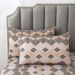 Tribal Bohemian Cover Polyester Skin Friendly Bed Mattress Protector Fitted Sheet_maomaolike.com