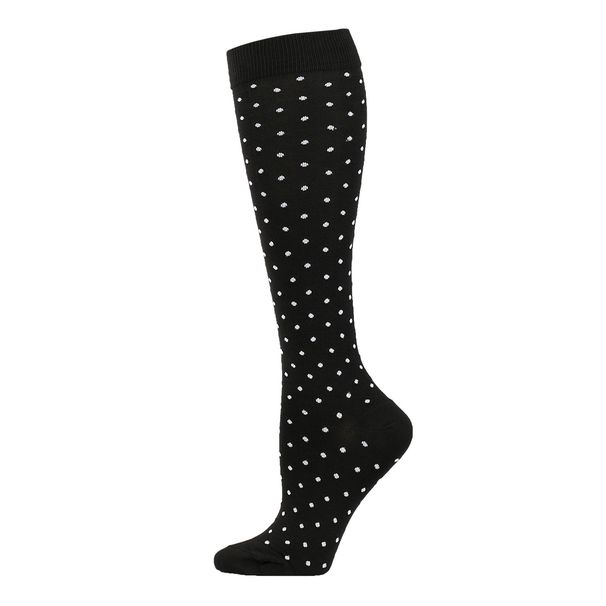 Socks men's and women's socks, outdoor sports socks, compression socks, wish new style, black and white series mid-calf socks_maomaolike.com