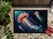 Deep-Sea Jellyfish Doormat Front Door Mat Indoor Outdoor Rugs For Entryway, Non Slip Washable Low Pile, 24H X 36W_maomaolike.com
