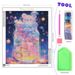 PhotoCustom 5d Diamond Embroidery Beautiful Glass Jars Landscape Diamond Art Painting Cute Little Bears Mosaic Handmade Gift_maomaolike.com