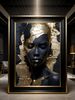 Decorative Artwork, Modern Style, Evocative Black Beauty, Home Decor Painting, Living Room Sofa Backdrop Artwork, Art Exhibition Piece_maomaolike.com