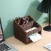 Woven Tea Table, Household Straw Woven Miscellaneous Storage, Desktop Toy Key, Cosmetics, Living Room Snacks, Drawer_maomaolike.com
