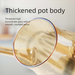 Glass Pot Household Kitchen Explosion-proof Food-grade Soy Sauce Vinegar Seasoning Bottle Large Capacity Stainless Steel_maomaolike.com