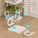 Simple Multi-tiered Shoe Cabinet, Compact Home Shoe Rack For The Entryway, Space-saving Shoe Organizer_maomaolike.com