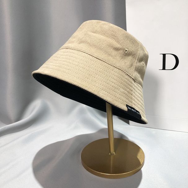 Hot Sale Solid Color Bucket Hat For Men Women Panama Basin Cap Fashion Foldable Cotton Sun Visors Large Brim Fisherman Caps gorra_maomaolike.com