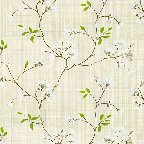 Japanese Style Princess Room Pastoral Vine Flower Restaurant TV Background Self-Adhesive PVC Wallpaper Wall Sticker_maomaolike.com