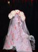 Holiday Party Props, Headband, Ghost Bride, Blood-stained Veil, Headdress Accessories, Haunted House Cosplay Costumes, Escape Room Horror._maomaolike.com
