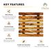 Olive Wood Pan Coaster_maomaolike.com