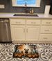 Norfolk Terrier Spooky Halloween Memory Foam Kitchen Mat Machine Washable Anti-Fatigue Mat Cushion Comfort Bath Mat Or Kitchen Rug_maomaolike.com