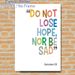 Inspirational Quran Verse Painting Poster, Colorful Typographic Poster, Uplifting Spiritual Quote From Surah Al Imran 3:139, Suitable For Home And_maomaolike.com