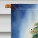 Black Toy Poodle Christmas Reindeer House Flag Large Porch Sleeve Pole Decorative Outside Yard Banner Artwork Wall Hanging, Polyester, House Size, Multicolor_maomaolike.com