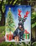 Scottish Terrier Christmas Reindeer Garden Flag Mailbox Flag Decorative Yard Flag Banner Outside Patio Artwork Yard Flower Beds, Garden Size, Multicolor_maomaolike.com