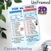 English Grammar For Vs Since Painting Poster, Clear Color-coded Educational Poster, Assists With Mastering Preposition Usage For Language Classrooms_maomaolike.com
