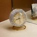 Light luxury silent alarm clock for students wake-up device Advanced sense diamond-encrusted desktop clock home high appearance level bedroom set_maomaolike.com