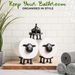 1Pc Cute Sheep Toilet Paper Holder, Perfect Home Decor, Ideal Gift For New Year, Christmas Or Halloween_maomaolike.com