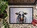 Bessie The Cow Doormat Front Door Mat Indoor Outdoor Rugs For Entryway, Non Slip Washable Low Pile, 24H X 36W_maomaolike.com