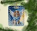Cocker Spaniel My Angel Porcelain Ornament Christmas Tree Hanging Decorations For Home Christmas Holiday, Rectangle, Gift, Multicolor_maomaolike.com