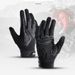 Outdoor sports cycling anti-slip shock absorbing gloves Men's breathable touch screen cycling gloves_maomaolike.com