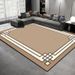 Living Room Rug Large-sized Rug With Geometric Pattern Bedroom Rug Plush Thickened Machine Washable Thickened Rug Bedside Rug Interior Decorative Rug_maomaolike.com