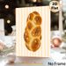 Braided Bread Painting Poster, Warm-toned Realistic Glossy Braided Bread With Sesame Seeds Poster, Appealing Food-themed Decor Suitable For Kitchen_maomaolike.com