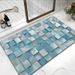Bathroom Mat Toilet Mat Shower Mat Entrance Rug Absorbent Non-Slip Mat Soft Quick-Dry Machine Washable_maomaolike.com