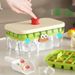 Cube Mold Household Food Grade Refrigerator Storage Box Double Layer With Lid Press Type Large Capacity Ice Tray Magic_maomaolike.com