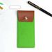 Unisex Leather felt glasses bag Simple felt bag sunglasses storage bag_maomaolike.com