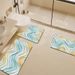 Bathroom Mat Toilet Mat Shower Mat Entrance Rug Absorbent Non-Slip Mat Soft Quick-Dry Machine Washable_maomaolike.com