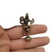 Creative Product Buddha Birth Year Amulet Manjushri Bodhisattva Jigong Keychain Pendant_maomaolike.com