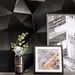 3D Stereoscopic Geometric Technology Style Self-Adhesive PVC Waterproof Moisture-Proof Dormitory Study Bedroom Wall_maomaolike.com