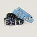 Punk Star Eyelet Denim Fabric Bes For Women High-end Luxury Brand Unisex Jeans Retro Gothic Blue Waistband Y2K Pink_maomaolike.com