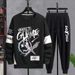 Men's Clothing Casual sports suit sweatshirt men's spring and autumn printed men's autumn clothes loose two piece suit men's clothing wholesale_maomaolike.com