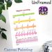 Rhythm Counting Painting Poster, Colorful Clear Musical Note Chart Poster, Practical Guide For Learning Music Rhythms, Ideal For Music Classrooms And_maomaolike.com