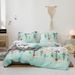 Sanded Printed Bedding Quilt Set Three Piece Set_maomaolike.com